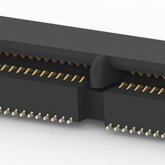 Connettore terminale TE Connectivity Femmina, Card Edge, 52 vie, passo 0.8mm, 2 file, Montaggio superficiale