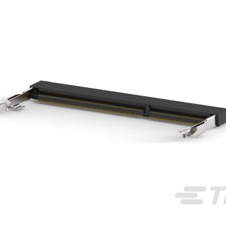 Connettore scheda di memoria TE Connectivity Femmina, 204 vie, 2 file, passo 0.6mm, Montaggio superficiale