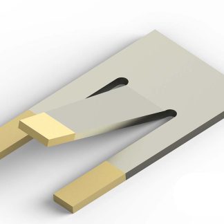 Contatto di massa TE Connectivity, in Lega di rame, 0,5A, 2 x 0.8mm, Montaggio superficiale