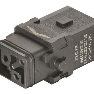 Inserto connettore HARTING, Femmina, serie Han 1A, 10A, 3 vie