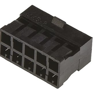 Corpo connettore Molex Femmina, 10 vie, 1 fila, passo 2mm