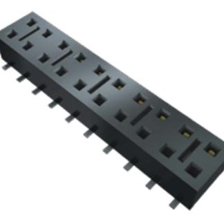 Presa PCB Samtec, 10 vie, 2 file, passo 2.54mm, Montaggio superficiale
