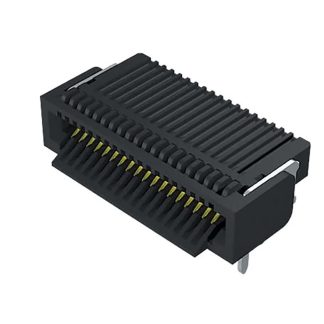 Presa PCB Samtec, 2 file, Montaggio con foro passante