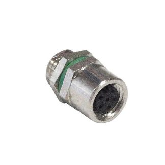 Connettore circolare Bulgin, femmina, serie Buccaneer M8, M8, 6 poli, Montaggio a pannello