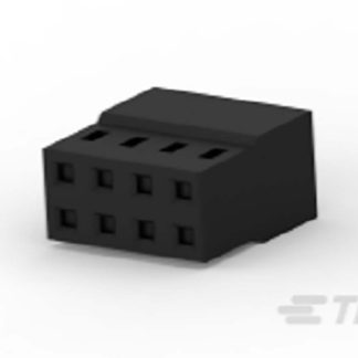 Corpo per connettori per circuito stampato TE Connectivity Femmina, 8 vie, 2 file, passo 2mm