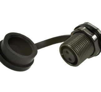 Connettore circolare RS PRO, femmina, 2 poli, Montaggio posteriore