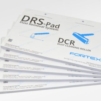 Tamponi adesivi rimuovi polvere DCR/DRS Fortex TP-0330-05