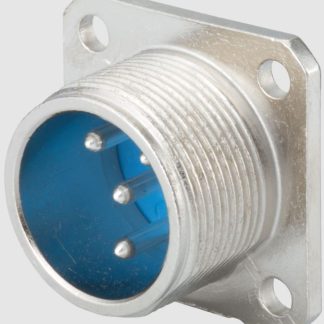 Connettore circolare Jaeger, 6 poli, Montaggio a pannello