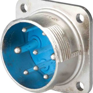 Connettore circolare Jaeger, 3 poli, Montaggio a pannello