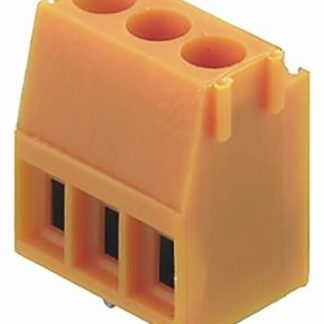 Morsettiera per circuito stampato Weidmuller a 3 vie, passo 3.5mm, Montaggio con foro passante