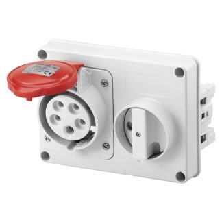 Connettore di alimentazione industriale Gewiss, 3P + N + E, 16A, A filo