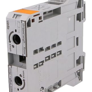 Morsettiera passante WAGO, Grigio, livello Singolo, , 232A