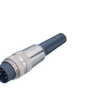 Connettore circolare binder, femmina, serie 680, M16, 6 poli, Montaggio su cavo