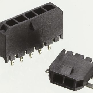 File di contatti PCB Molex, 10 vie, 1 fila, passo 3.0mm