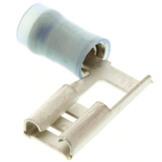 Capocorda Faston a crimpare TE Connectivity, 6.35 x 0.81mm, 1.2mm² - 2mm², Blu, placcatura Stagno