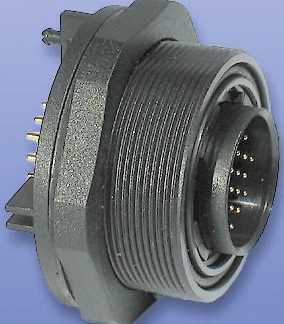 Connettore circolare Bulgin, femmina, serie Standard Buccaneer, Standard, 25 poli, Montaggio a pannello