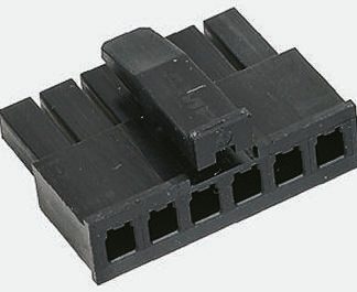 Corpo connettore automotive TE Connectivity Femmina, 6 vie, 1 fila, passo 3mm