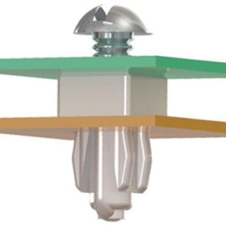 Occhiello a espansione in Nylon Essentra, H. 4.8mm