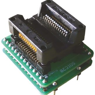 Connettore di test e burn-in Seeit ADA-SO28-300, da 18/28 pin DIP a 18/28 pin SOIC