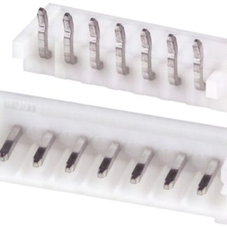 File di contatti PCB JST, 7 vie, 1 fila, passo 2.5mm