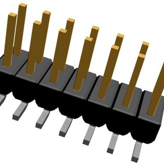 Connettore maschio TE Connectivity, 14 vie, 2 file, passo 2.54mm