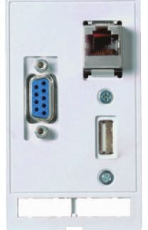 Connettore USB tipo A 2.0 HARTING Han-Port, Montaggio a pannello