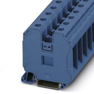 Morsettiera passante Phoenix Contact, Blu, livello Singolo, 125A