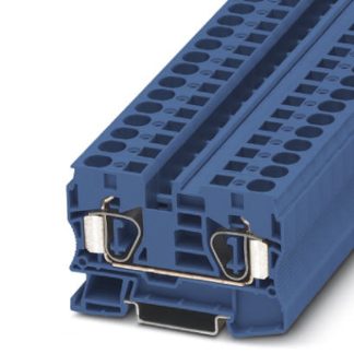 Morsettiera passante Phoenix Contact, Blu, livello Singolo, 57A