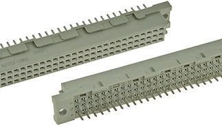 Connettore DIN 41612 TE Connectivity Femmina, Ad angolo diritto, 96 vie 2 file, terminazione a saldare