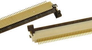 Connettore FPC Hirose, 50 via/e , 1 fila/e , passo 0.5mm, Femmina, Contatto superiore ZIF, Montaggio superficiale