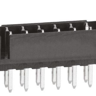 File di contatti PCB Hirose, 16 vie, 2 file, passo 2.0mm