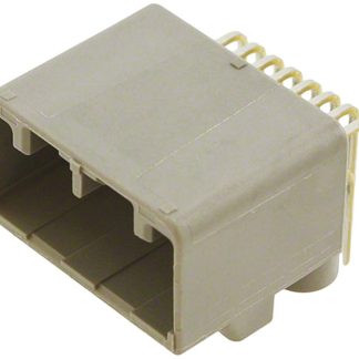 File di contatti PCB JAE, 12 vie, 2 file, passo 2.2mm