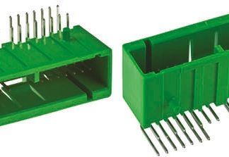 File di contatti PCB JAE, 22 vie, 2 file, passo 2.5mm