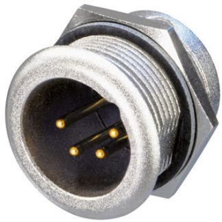 Connettore XLR Neutrik Maschio a 4 poli, Montaggio a pannello