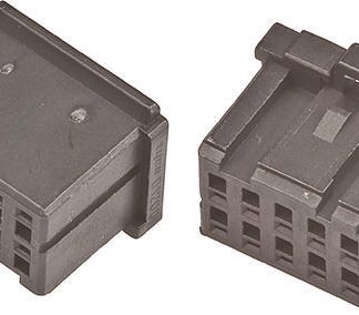 Corpo connettore automotive TE Connectivity Femmina, 10 vie, 2 file, passo 2.5mm