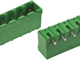 Morsettiera collegabile TE Connectivity a 3 vie, 1 fila, passo 5.08mm, Montaggio con foro passante