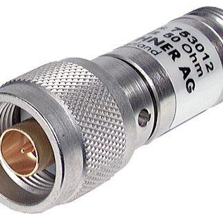 Attenuatore RF Huber+Suhner 50Ω, da Maschio N a femmina N, attenuazione , attenuazione 1 dB, 30 dB, frequenza operativa