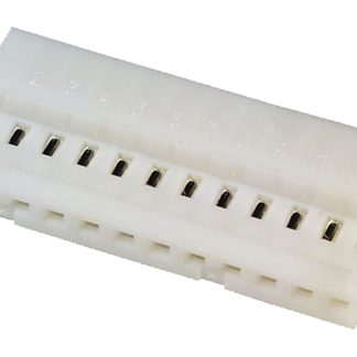 Connettore IDC TE Connectivity Femmina, 12 vie, passo 2.54mm, Montaggio su cavo