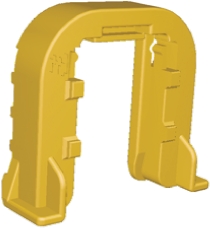 Clip di montaggio TE Connectivity, serie HDSCS, per Corpo del connettore per uso automobilistico