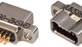 Connettore D-Sub Glenair Micro-D, Femmina, 6 vie, terminazione a saldare