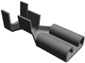 Capicorda femmina TE Connectivity, Non isolato, linguetta 9.53 x 1.22mm