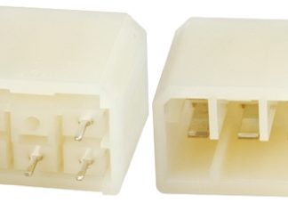 Connettore automotive TE Connectivity, 10.0A, 5 vie, 2 file, Montaggio con foro passante