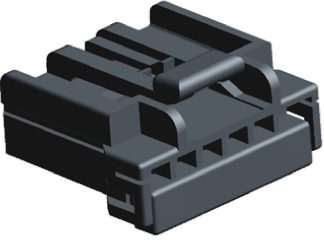 Corpo connettore automotive TE Connectivity Maschio, 6 vie, 1 fila, passo 3.5mm