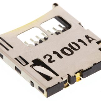 Connettore scheda di memoria Molex Femmina, 8 vie, 1 file, passo 1.1mm, Montaggio superficiale