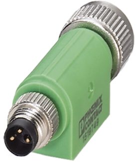 Adattatore connettore circolare da M8 a 3 pin femmina M12 (1), 4A