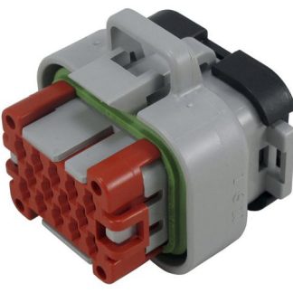 Connettore automotive TE Connectivity, Maschio, 14 vie, 3 file, Montaggio su cavo