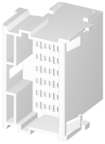 Connettore automotive TE Connectivity, Maschio, 21 vie, 3 file