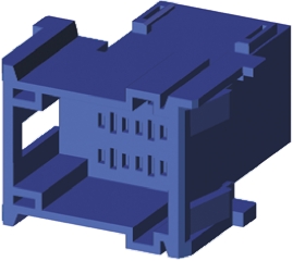Connettore automotive TE Connectivity, Maschio, 9 vie, 3 file