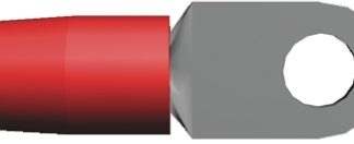 Terminale ad occhiello TE Connectivity Isolato, Ø perno M10, dimens. max filo 42.4mm², 2AWG, Rosso
