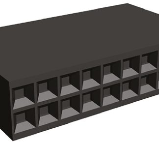 Corpo connettore automotive TE Connectivity Femmina, 20 vie, 2 file, passo 2.54mm